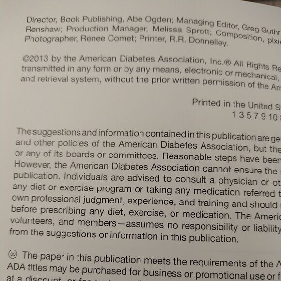 Healthy Home Cookbook - Diabetes Friendly Recipes‎ - Holidays Parties - Diabetic - Picture 11 of 11